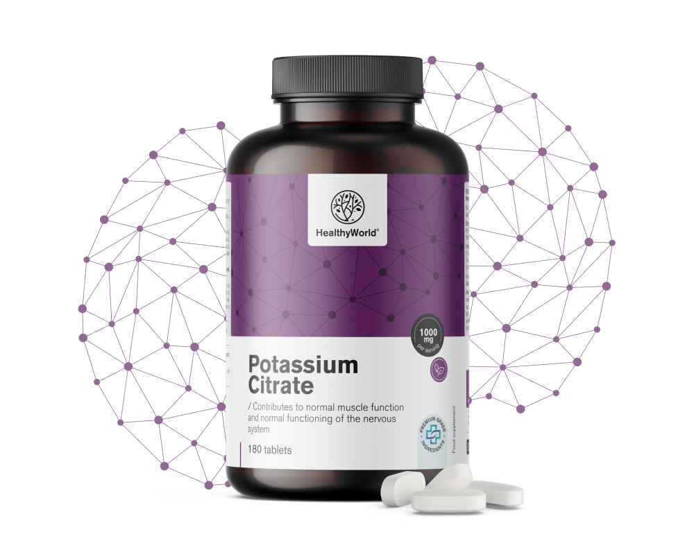 Citrate de potassium 1000 mg