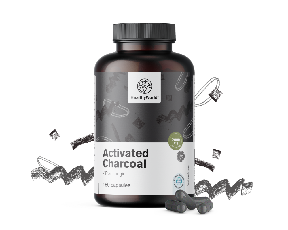 Charbon actif 2000 mg