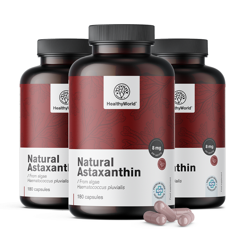 Astaxanthine naturel 8 mg en capsules