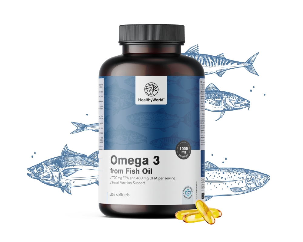 Oméga-3 1000 mg – huile de poisson