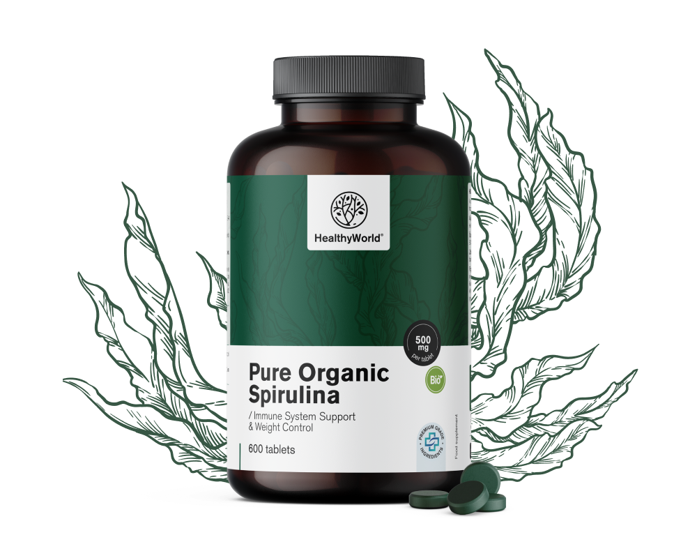 Spiruline BIO 500 mg