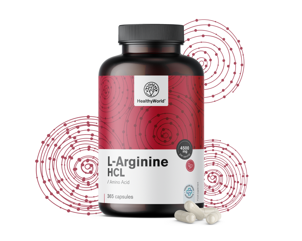 L-arginine 4500 mg
