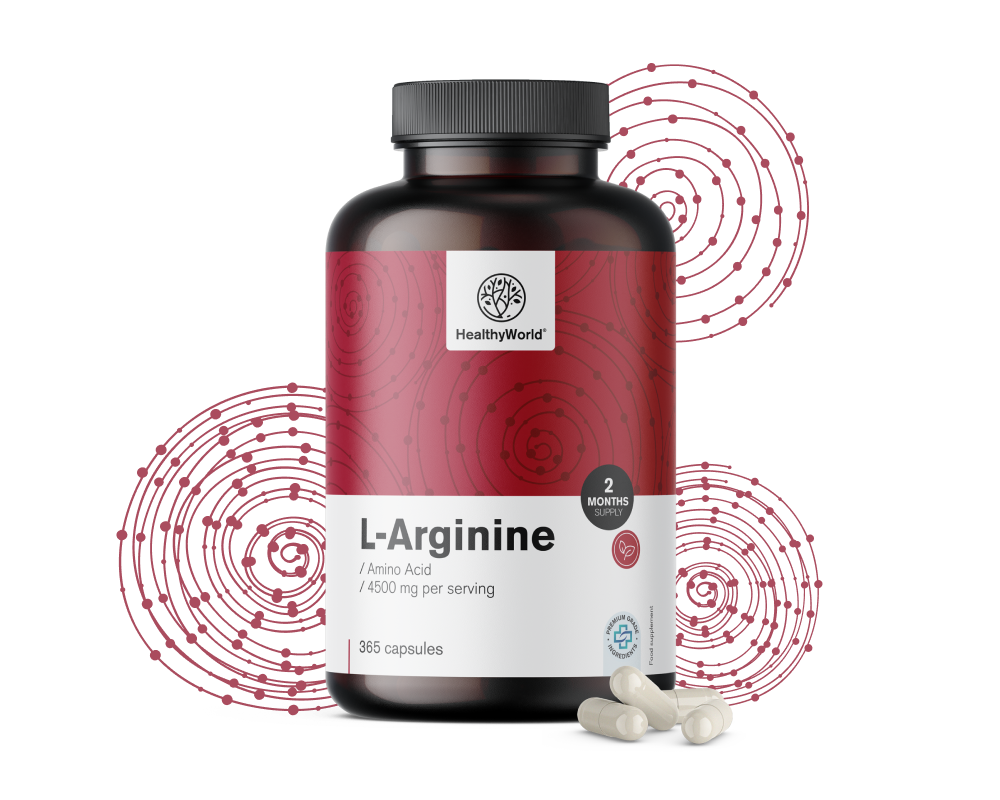 L-arginine HCL 4500 mg