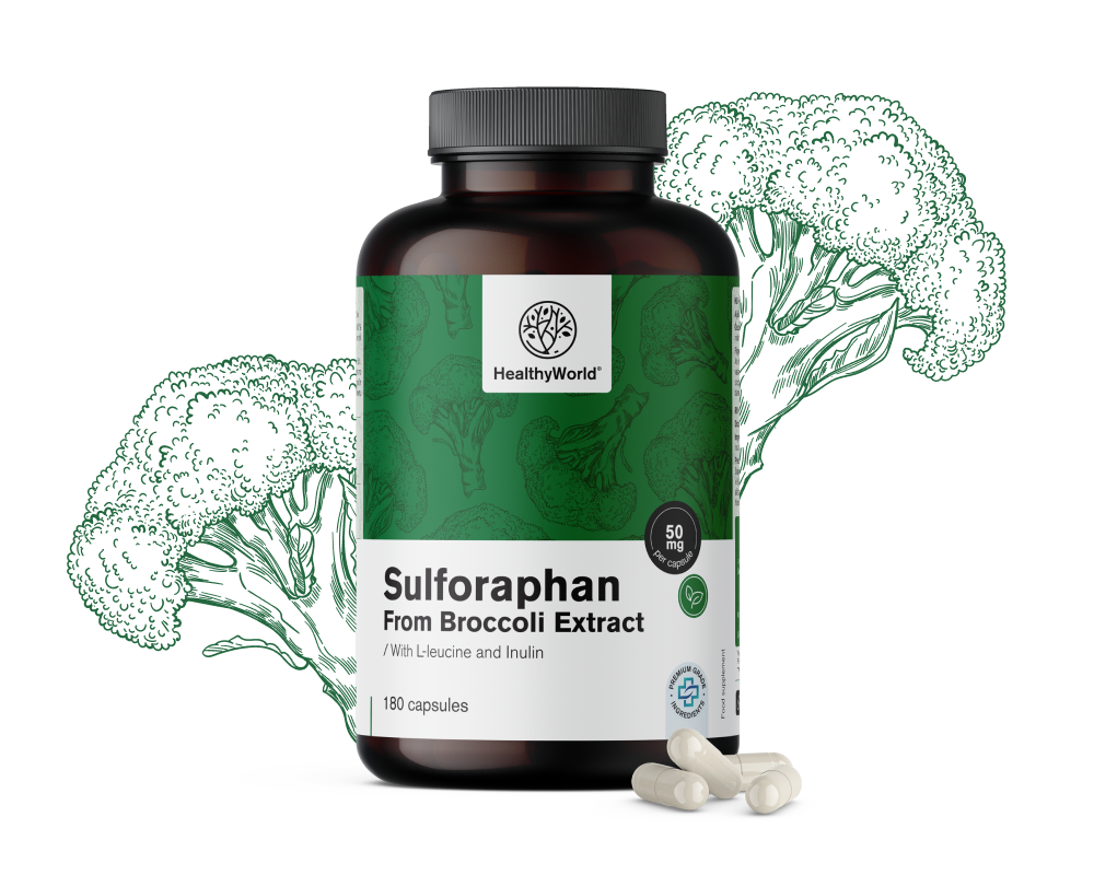 Sulforaphane - extrait de brocoli 50 mg
