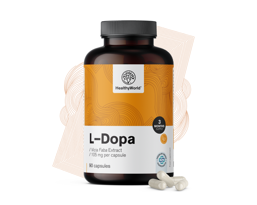 L-dopa 105 mg - extrait de féverole