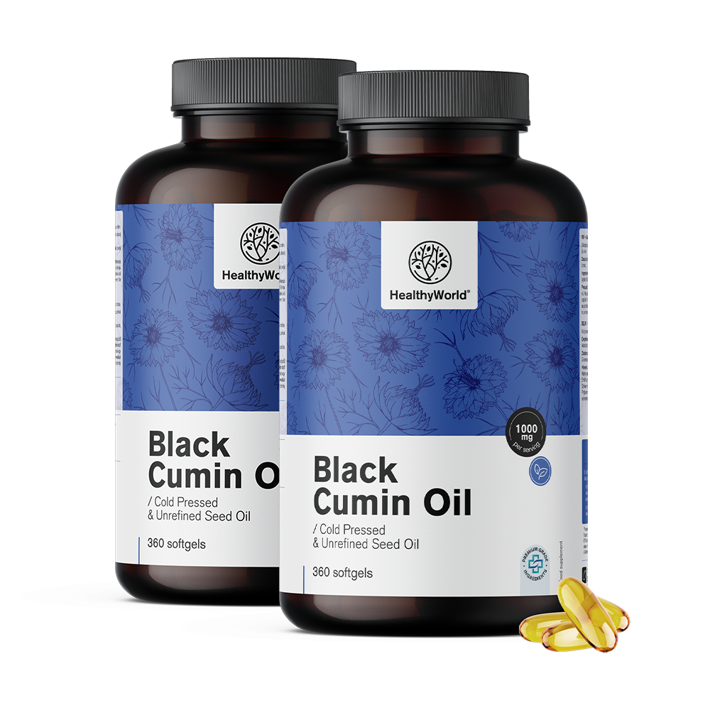 Huile de cumin noir 1000 mg