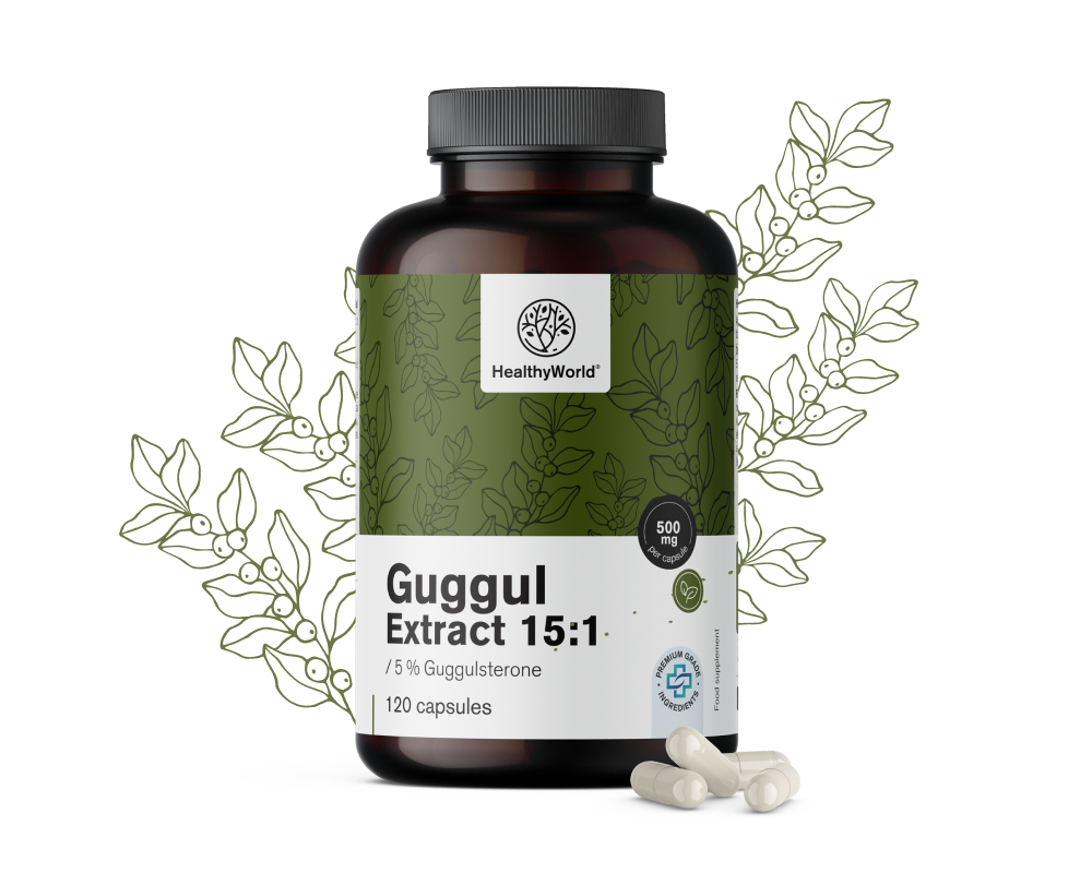 Guggul 500 mg - extrait 15:1