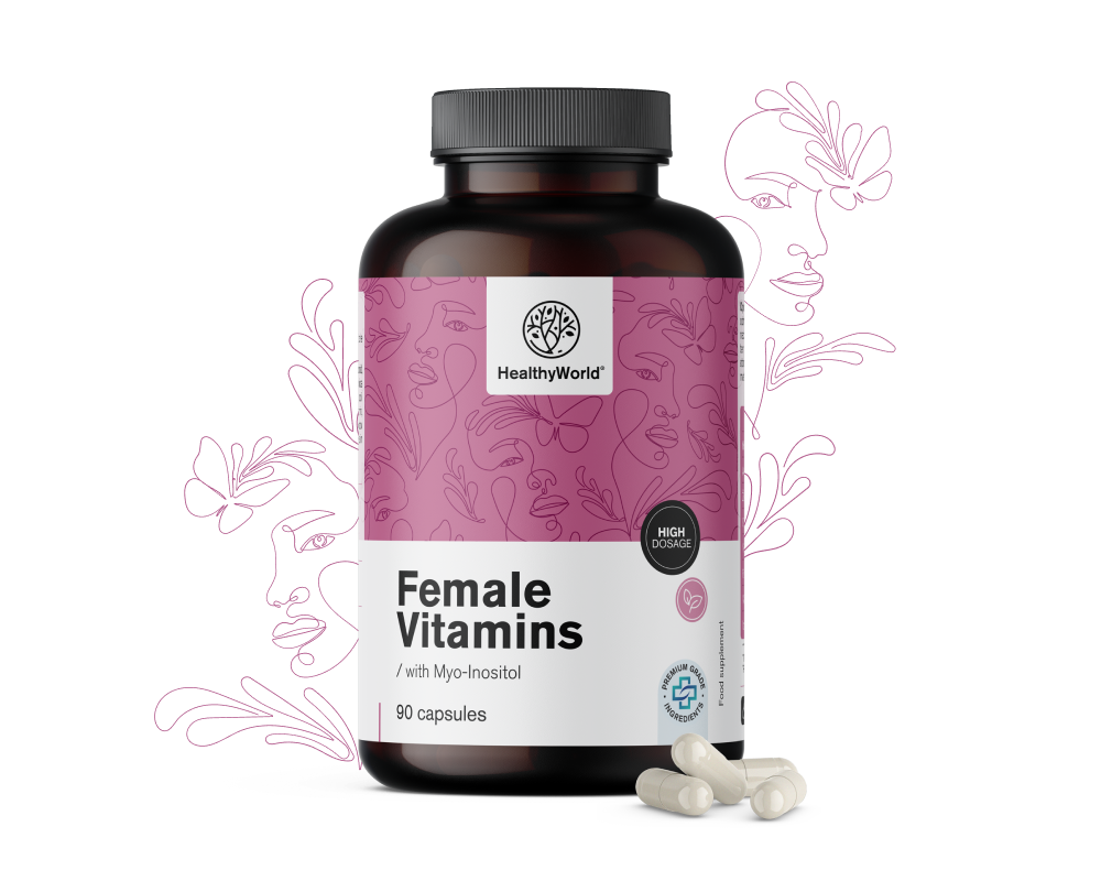 Vitamines pour femmes avec myo-inositol