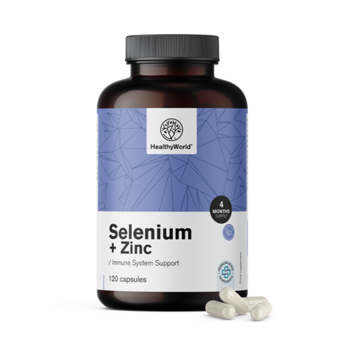 Sélénium + zinc, 120 gélules