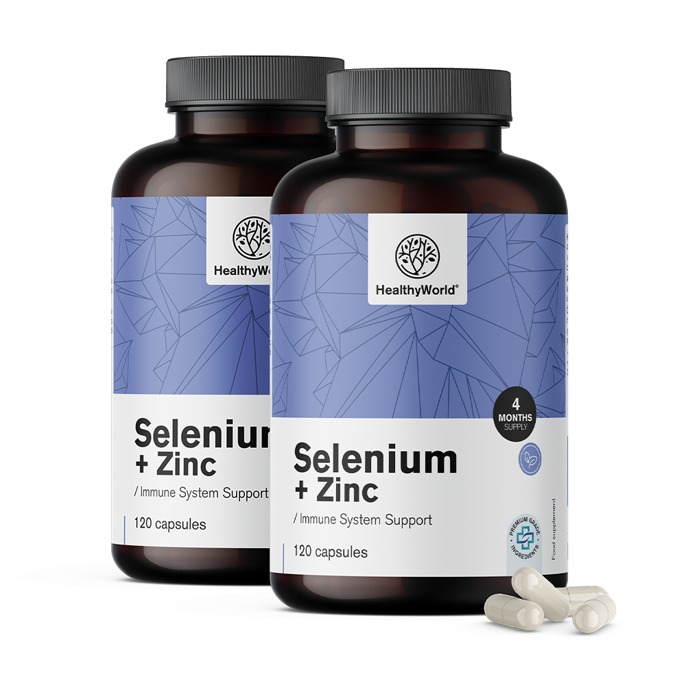 Sélénium + zinc.