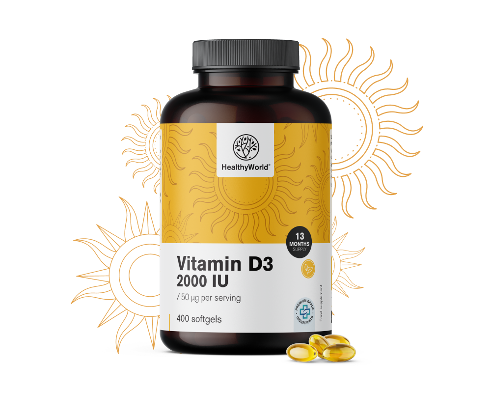 Vitamine D3 2000 UI