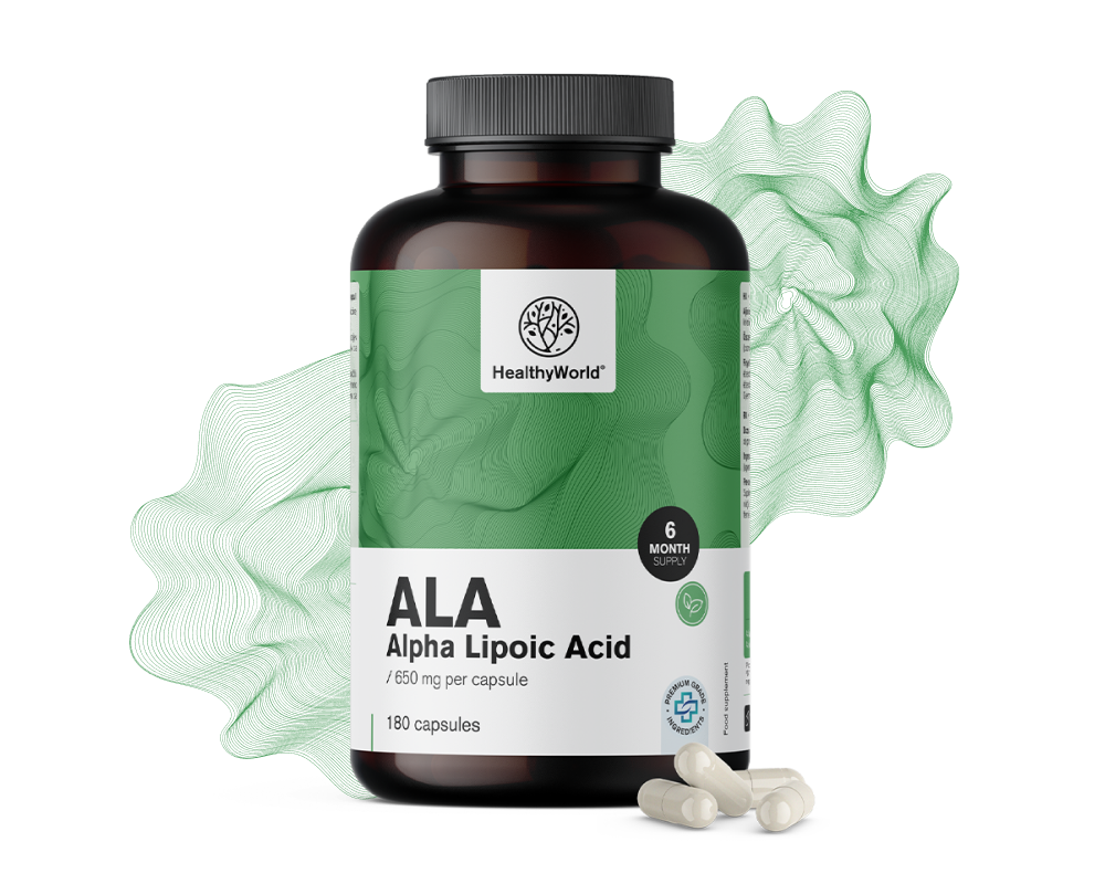 ALA – acide alpha lipoïque 650 mg
