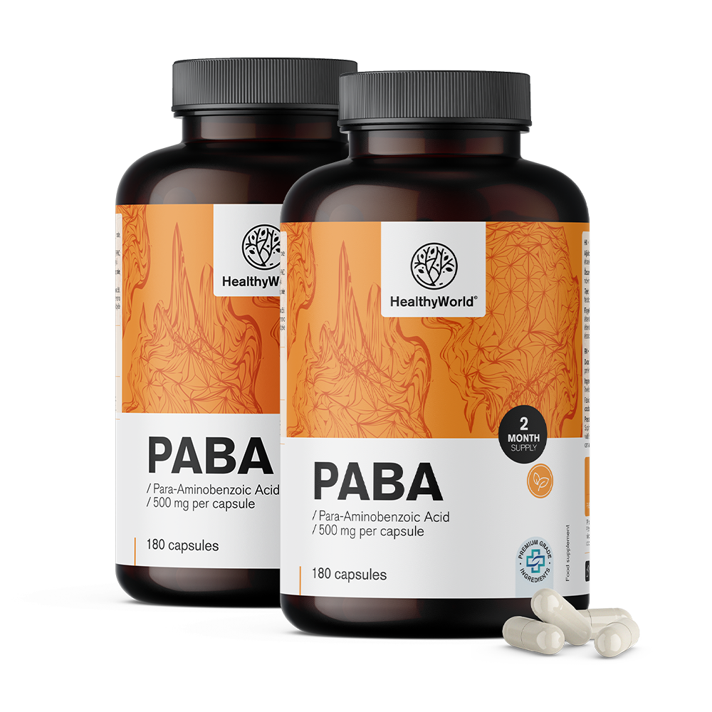 PABA 500 mg.