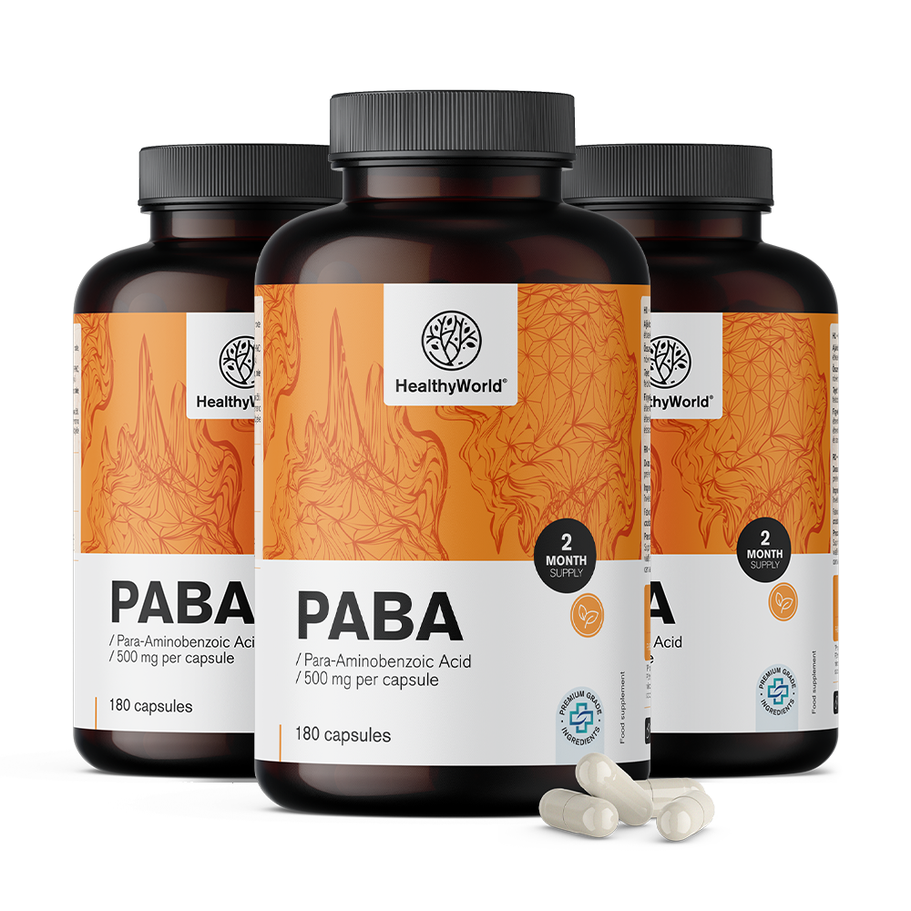 PABA 500 mg.