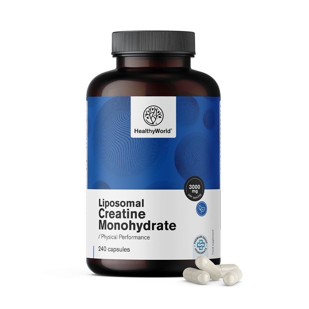 Créatine monohydrate liposomale 3000 mg.