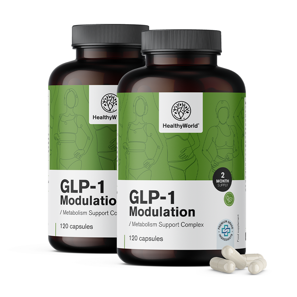 Modulation GLP-1 - complexe de soutien métabolique.