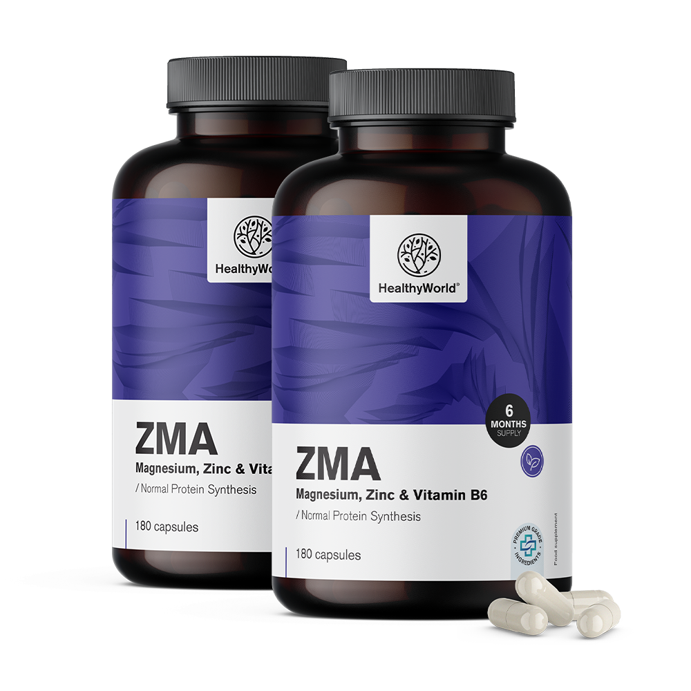 ZMA – magnésium, zinc et B6
