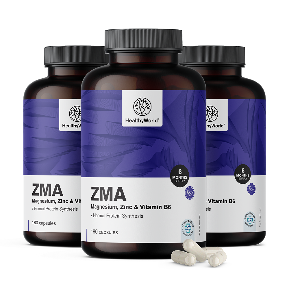 ZMA – magnésium, zinc et B6