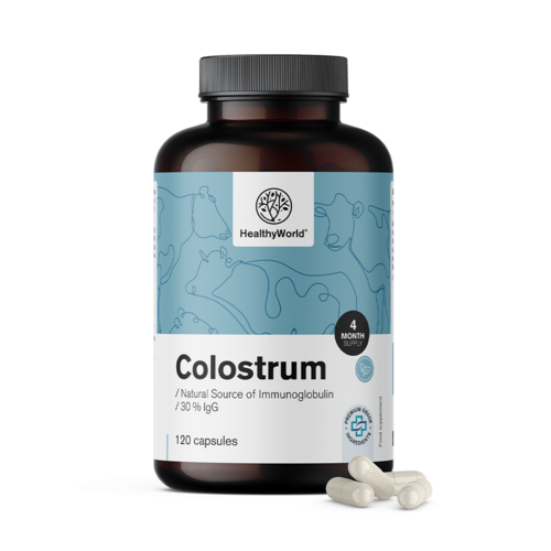 Colostrum 30 % IgG, 120 gélules