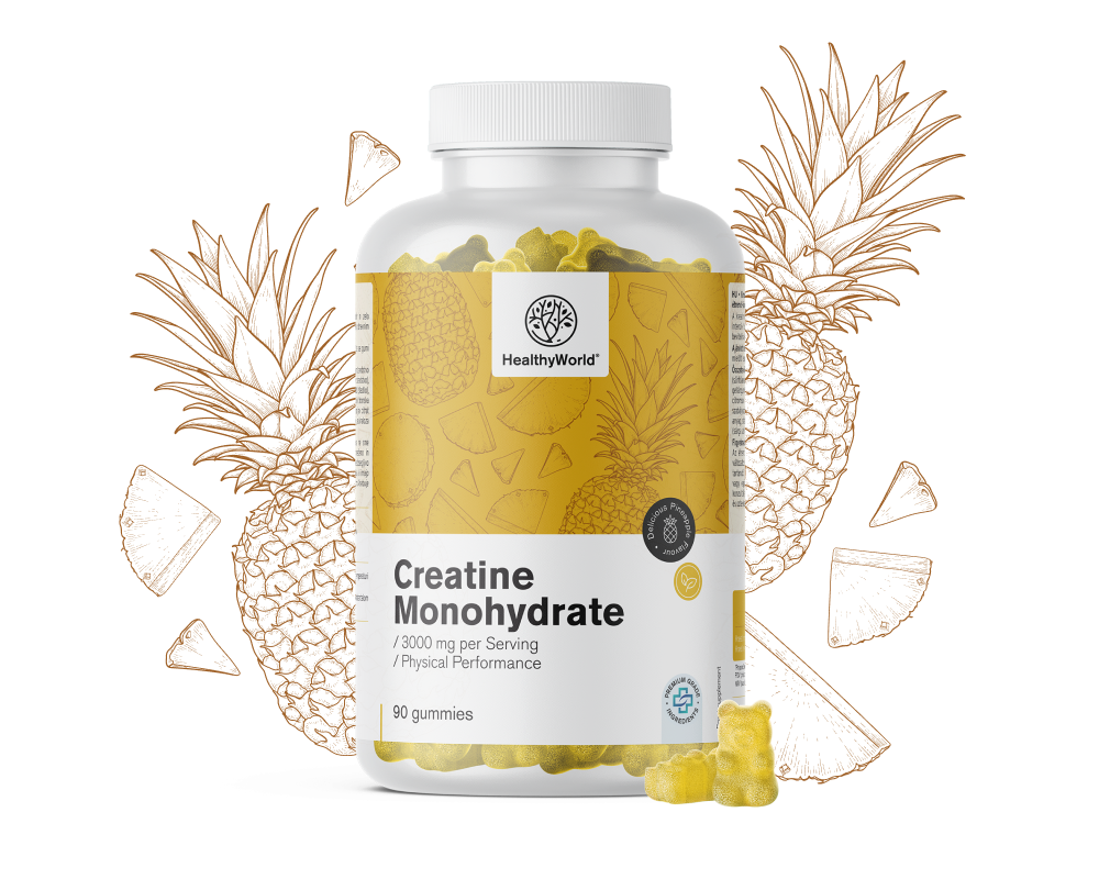Créatine monohydrate 3000 mg – ananas