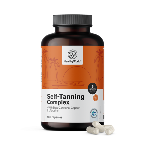 Self-Tanning Complex – soutien au bronzage naturel , 180 gélules