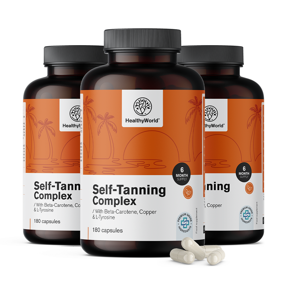 Self-Tanning Complex – soutien au bronzage naturel 