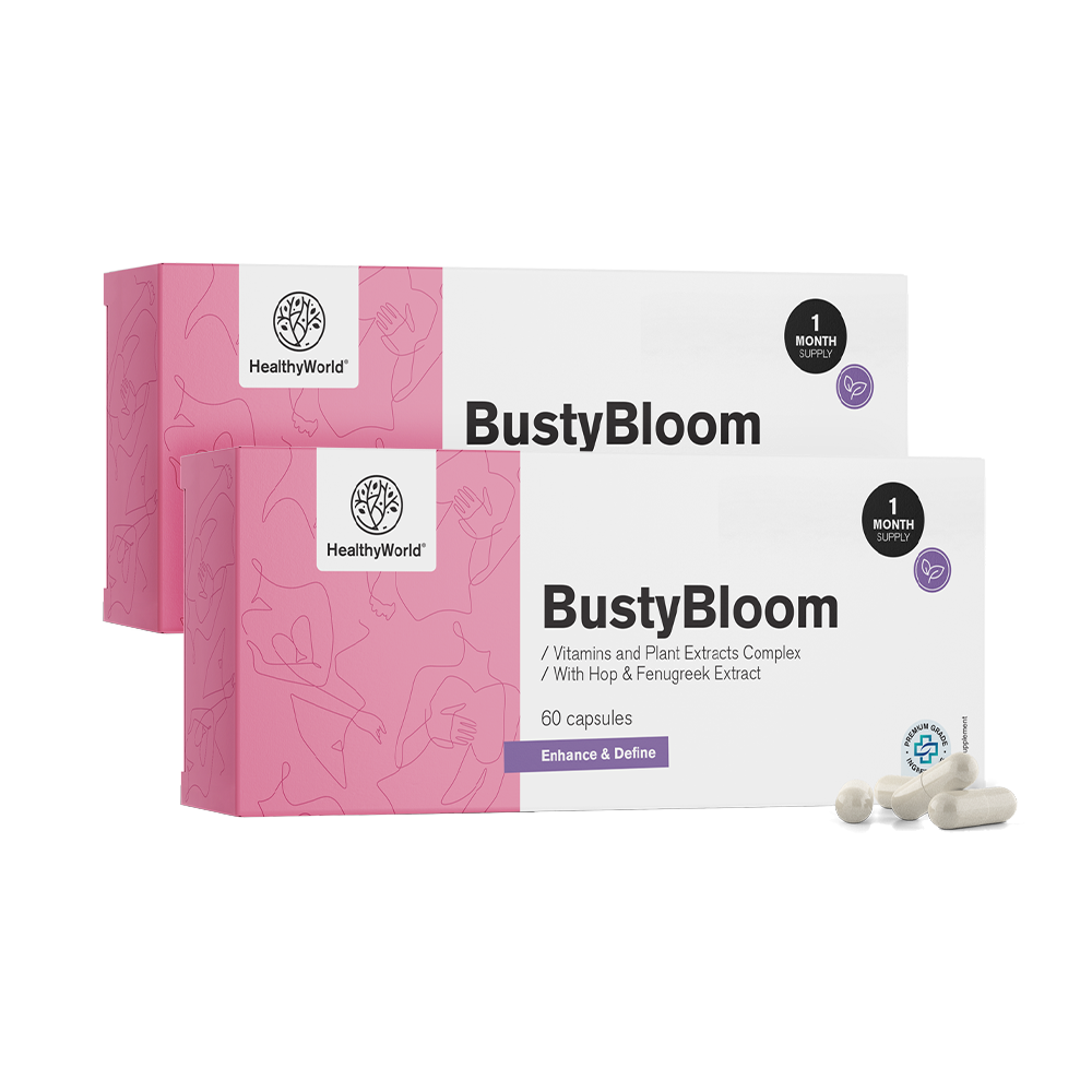 BustyBloom - complexe de vitamines et d'extraits de plantes.