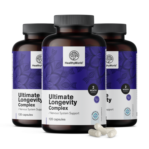 3x Ultimate Longevity Complex, ensemble 360 gélules